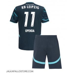 RB Leipzig Lois Openda #11 Kolmaspaita Lapsille 2024-25 Lyhythihainen (+ shortsit)